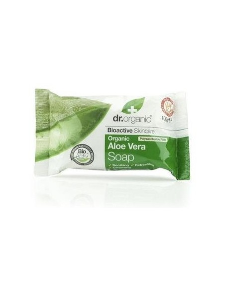 Jabon En Pastilla Aloe Vera Organico 100Gr.