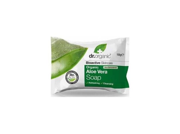 Jabon En Pastilla Aloe Vera Organico 100Gr.