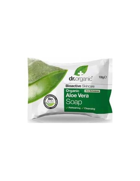 Jabon En Pastilla Aloe Vera Organico 100Gr.