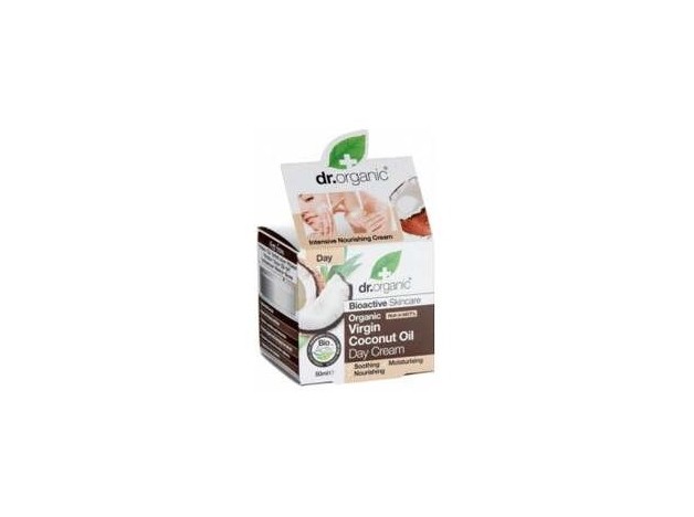 Crema De Dia Aceite Coco Organico 50Ml.