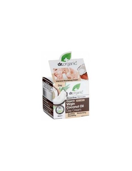 Crema De Dia Aceite Coco Organico 50Ml.