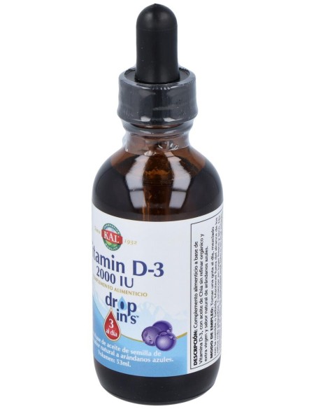 Kal Vitamina D3 2000Iu Gotas 53Ml