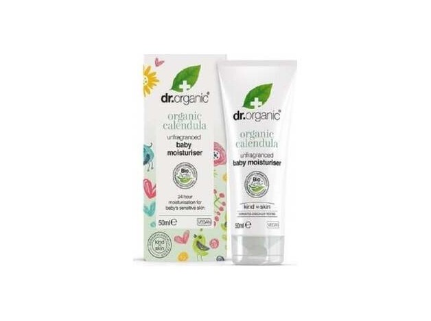 Dr. Organic Crema Hidratante Bebé Calendula 50Ml