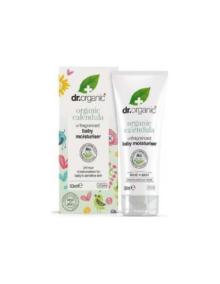 Dr. Organic Crema Hidratante Bebé Calendula 50Ml