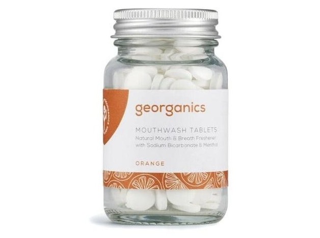 Georganics Mouthwash Tablets Orange 180Comp