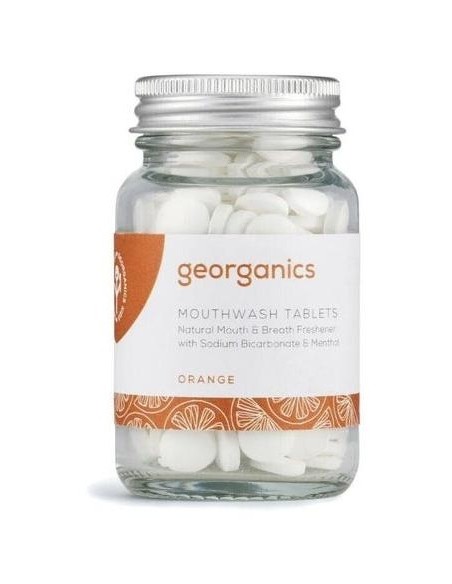 Georganics Mouthwash Tablets Orange 180Comp