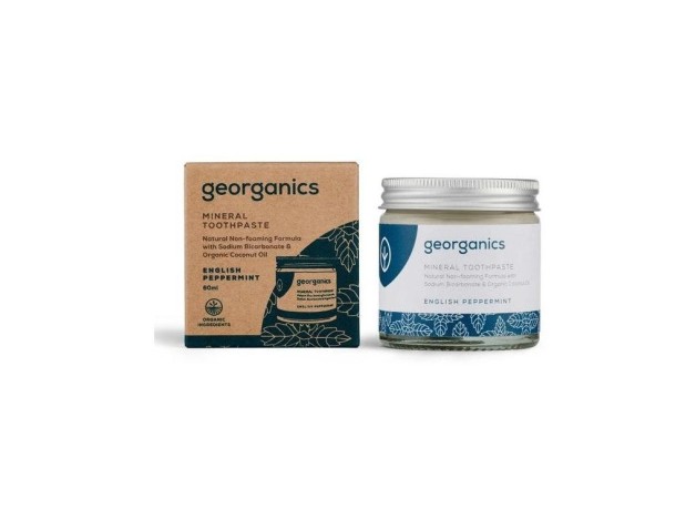 Georganics Dentifrico Mineral Menta Crema 120Ml