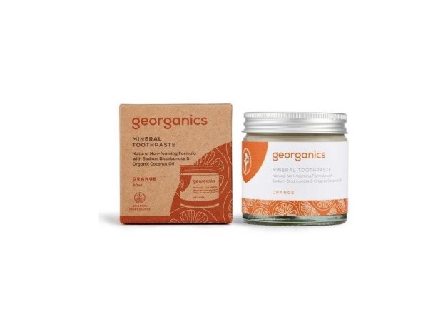 Georganics Dentífrico Mineral Naranja Crema 120Ml