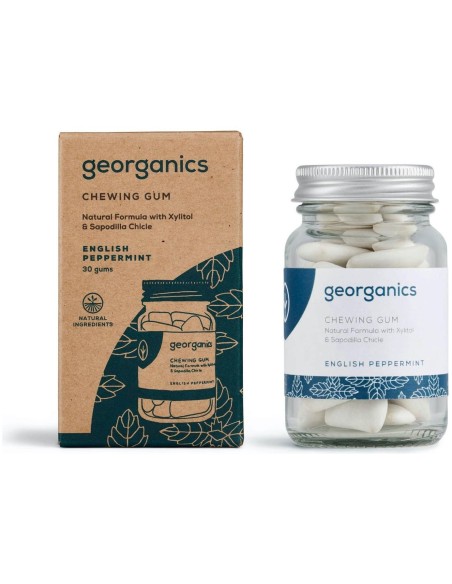 Georganics Chicle Menta Y Xilitol 30Uds