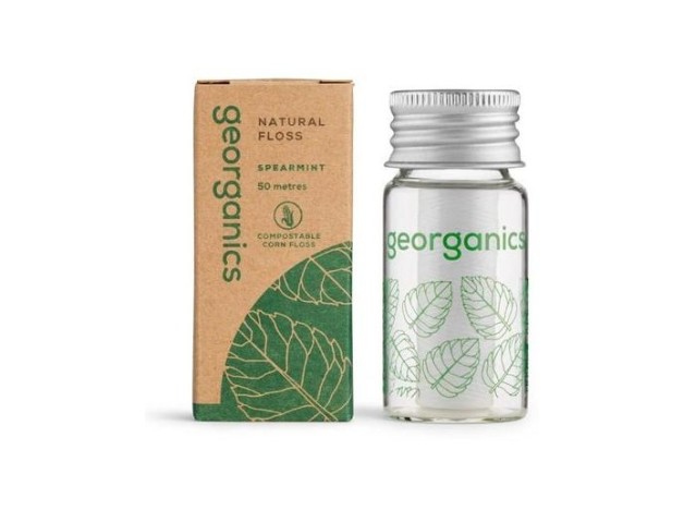 Georganics Dental Floss Spearmint 50M 1Ud