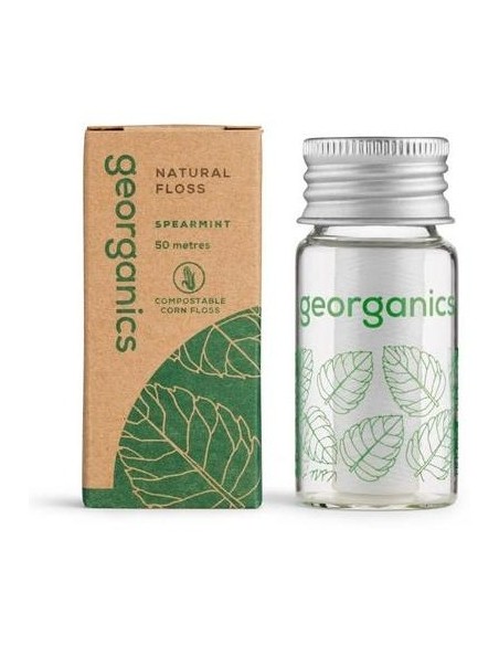 Georganics Dental Floss Spearmint 50M 1Ud