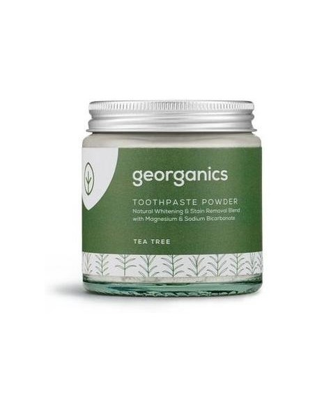 Georganics Dentífrico Mineral Arbol Del Té Polvo 60Ml
