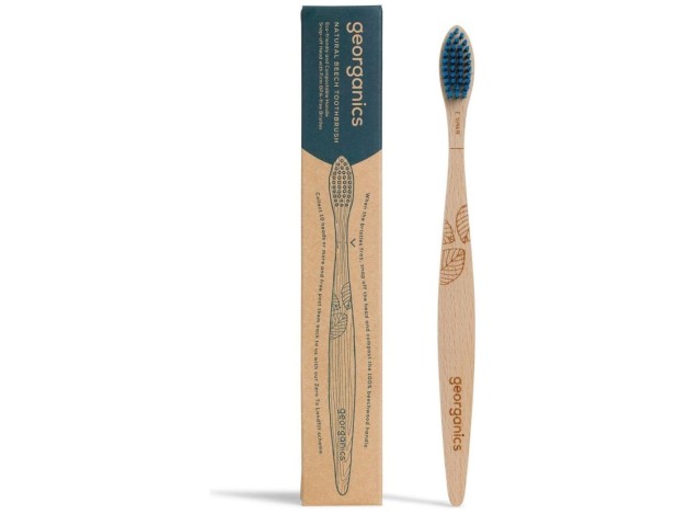 Georganics Beechwood Toothbrush Hard 1Ud