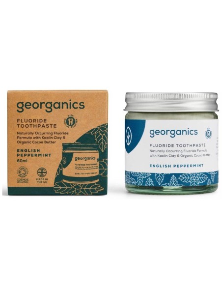 Georganics Dentifrico Fluor Menta 60Ml