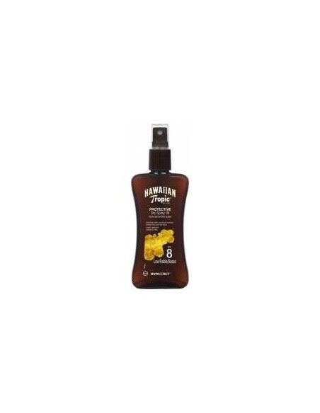 Óleo De Pulverizador Seco Protetor Havaiano Spf8 Baixo 200Ml Vapo