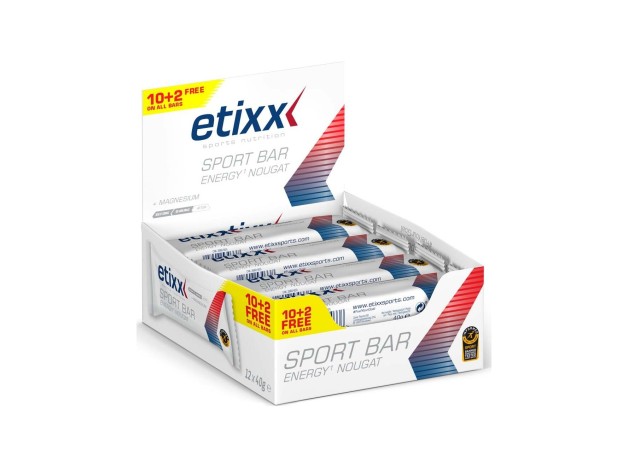 Etixx Energy Sport Barritas Turron 12Uds.