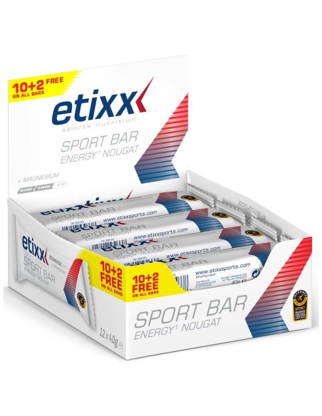Etixx Energy Sport Barritas Turron 12Uds.
