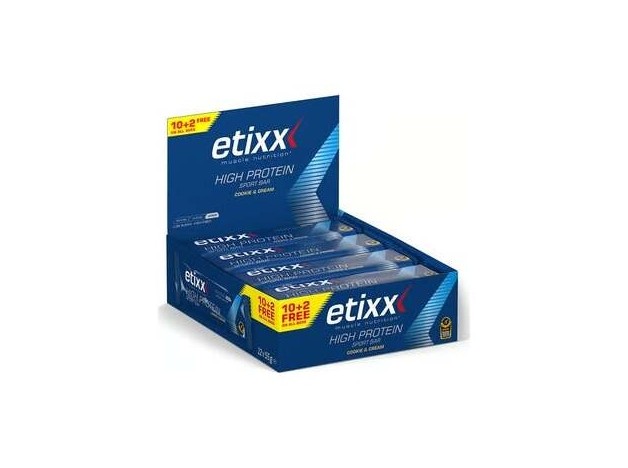 Etixx Pack Barrita Hiperproteica Galleta Y...