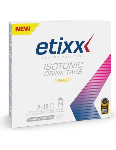 Etixx Isotonic Limon Efervescente 3Udsx10Comp.