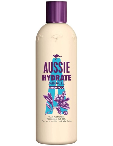 Aussie Miracle Hydration Shampoo 300Ml