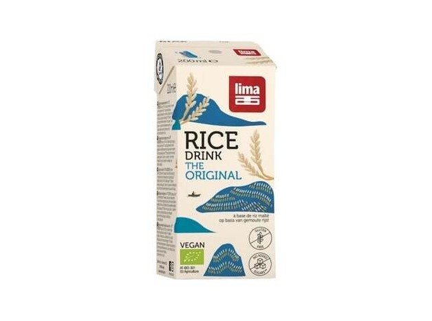 Lima Bebida De Arroz Original Vegan 1L