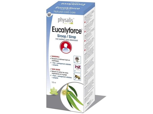 Physalis Eucalyforce Jarabe Sin Azucar 150Ml