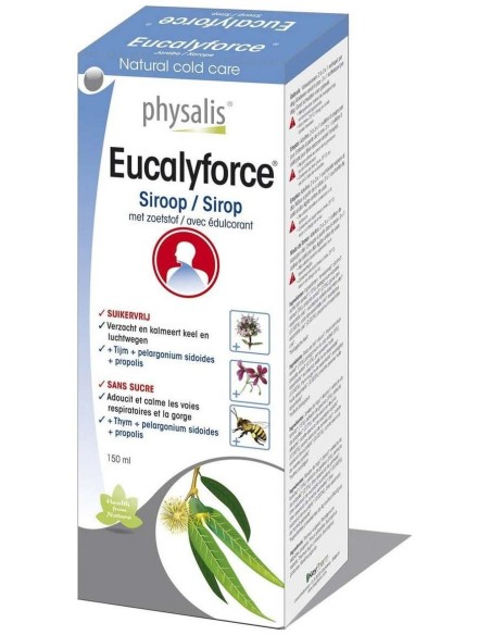 Physalis Eucalyforce Jarabe Sin Azucar 150Ml