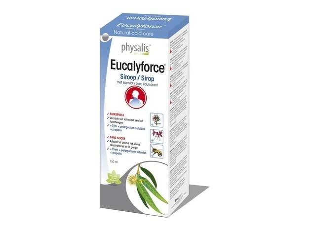 Physalis Eucalyforce Jarabe Sin Azucar 150Ml