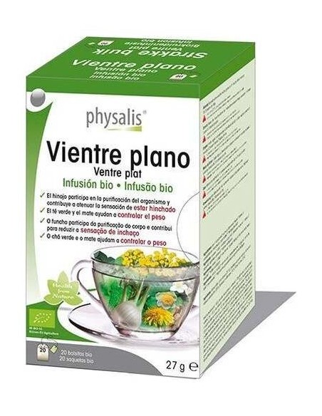 Physalis Vientre Plano Infusion Bio 20 Filtros