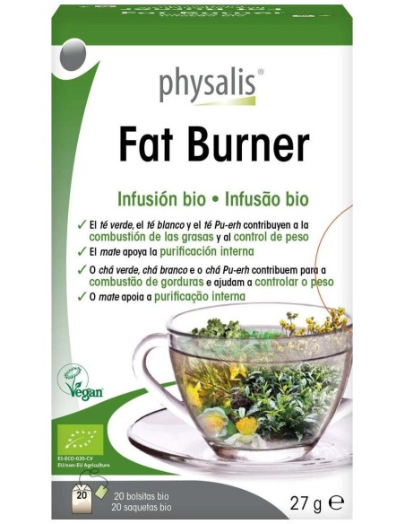 Physalis Fat Burner Infusion Bio 20 Filtros