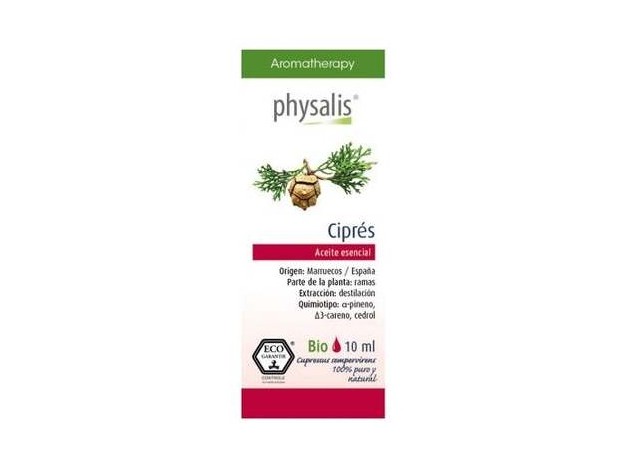 Physalis Aceite Esencial De Ciprés Bio 10Ml