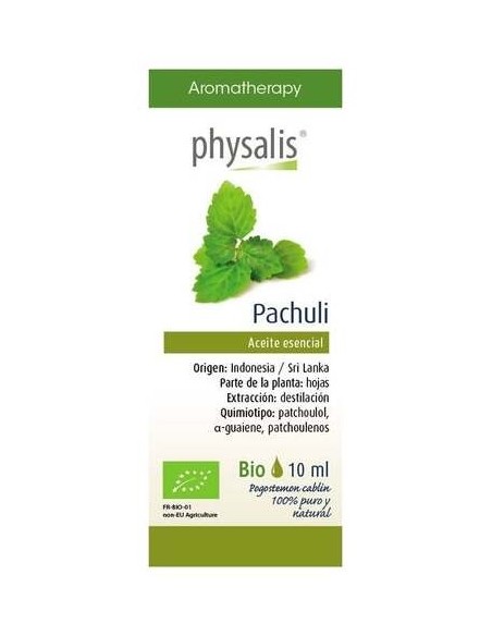 Esencia Pachuli 10Ml. Bio