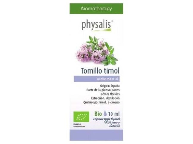 Physalis Aceite Esencial De Tomillo Timol Bio 10Ml