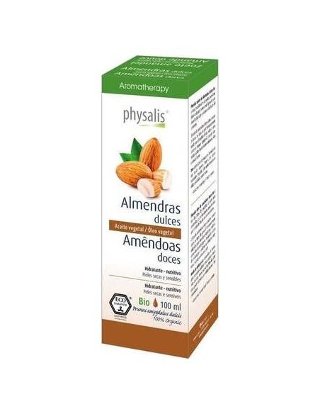 Physalis Aceite Vegetal De Almendras Dulces Bio 100Ml