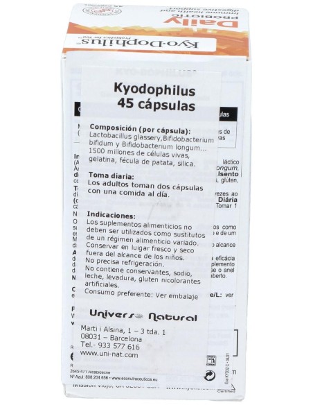 Kyo-Dophilus 45Cap.