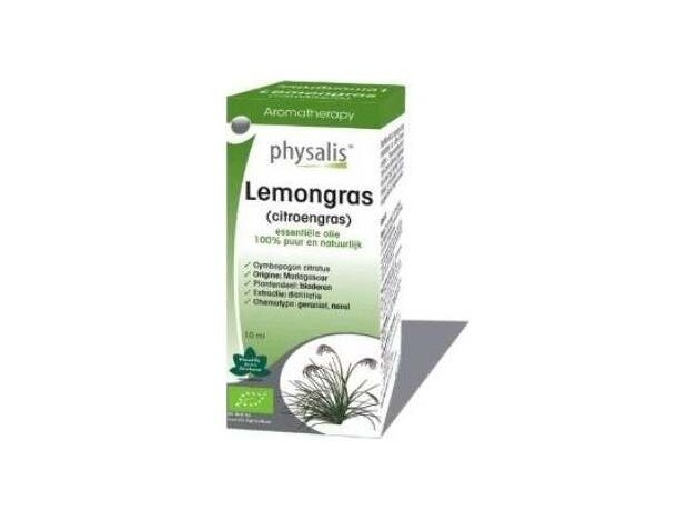 Physalis Aceite Esencial De Lemongrass Bio 10Ml