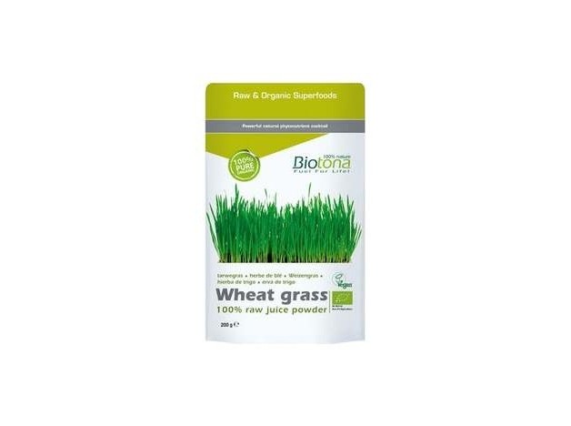Biotona Wheat Grass Raw Superfood Bio 200G