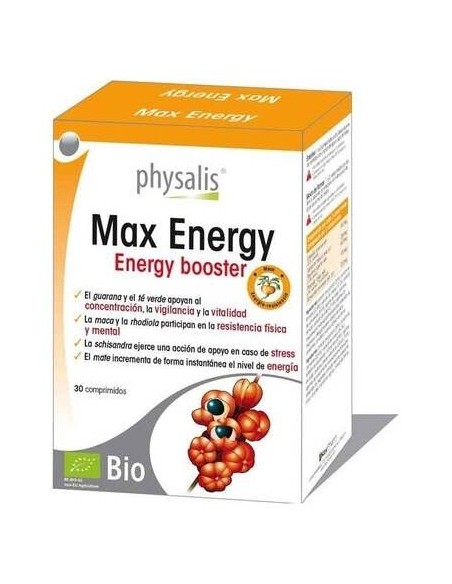 Physalis Max Energy Bio 30Comp