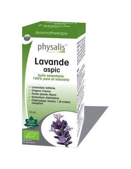 Physalis Aceite Esencial De Lavanda Spica Bio 10Ml
