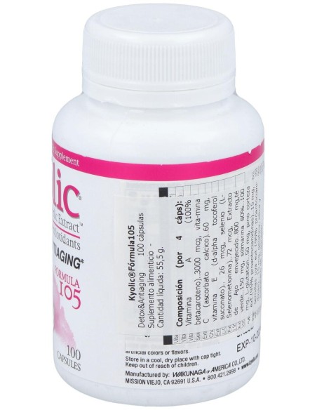 Kyolic Formula 105 Detox 100Cap.