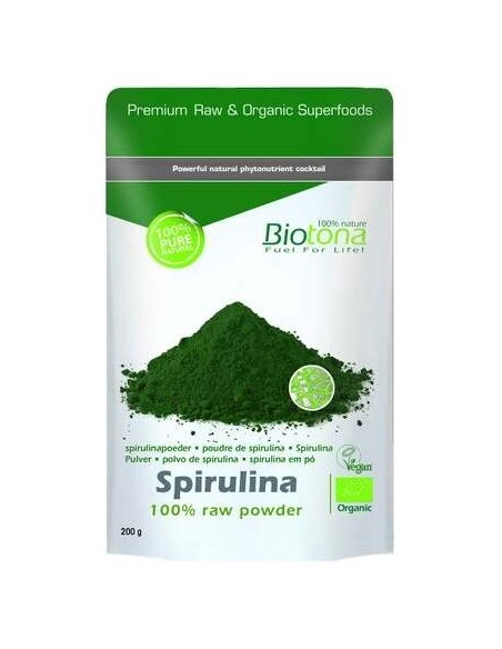 Biotona Polvo Espirulina Bio 200G