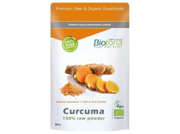 Biotona Curcuma Raw Powder Bio 200G