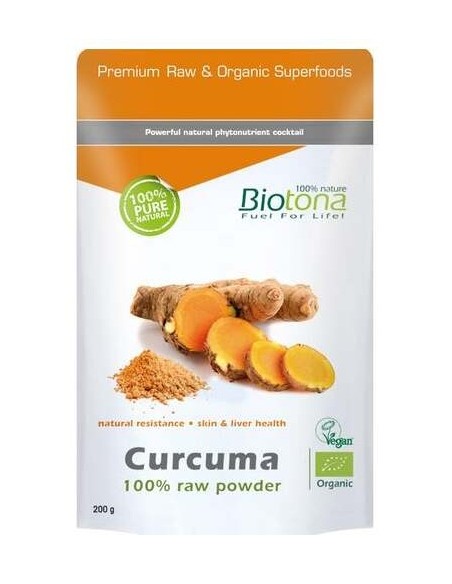 Biotona Curcuma Raw Powder Bio 200G