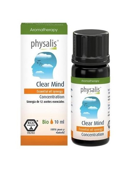 Physalis Clear Mind Concentración Roll-On Bio 10Ml