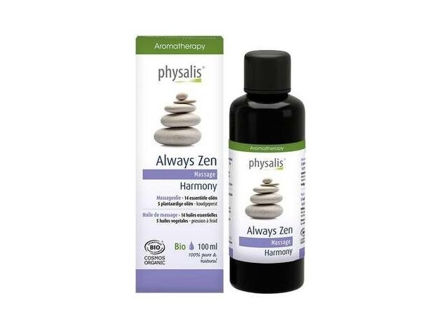 Physalis Always Zen Harmony Aceite Masaje Bio...