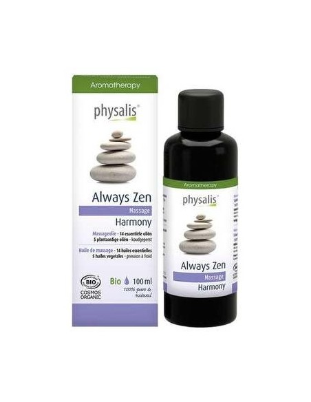 Physalis Always Zen Harmony Aceite Masaje Bio 100Ml