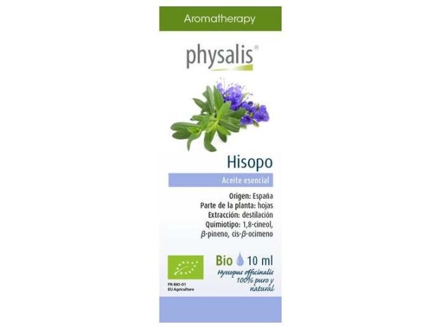 Physalis Hisopo Aceite Esencial Bio 10Ml