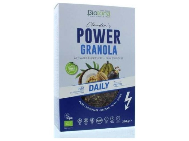 Power Granola Daily Muesli 250Gr. Bio Vegan