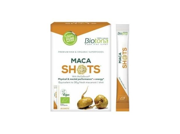 Biotona Maca Raw Shots Bio 20Uds