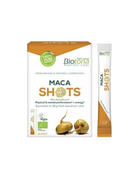 Biotona Maca Raw Shots Bio 20Uds
